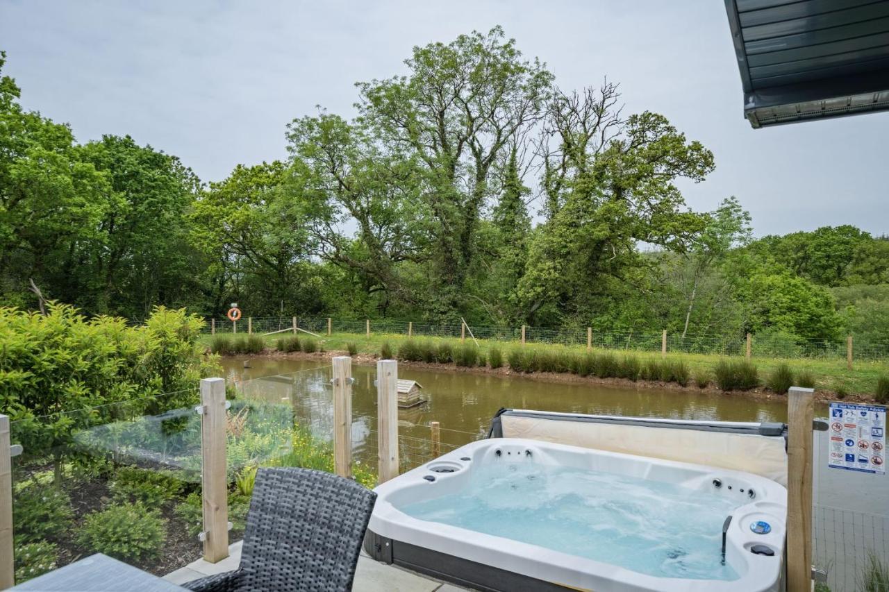 Lilac Lodge, 22 Roadford Lake Lodges Lifton Exterior foto